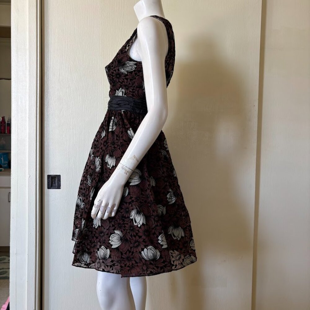 NEW Anthropologie Frock Chrysanthemum Dress 4 - Picture 3 of 5